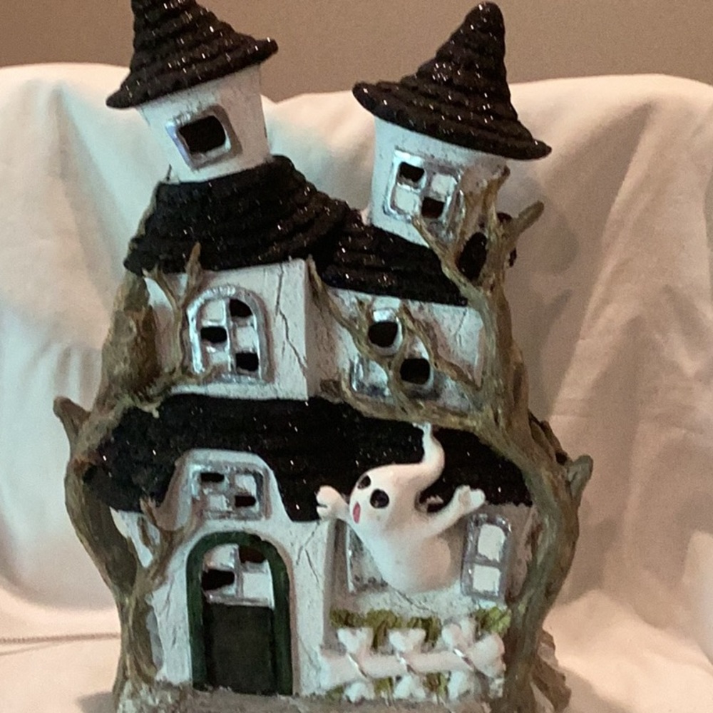 Halloween Light Up Haunted House